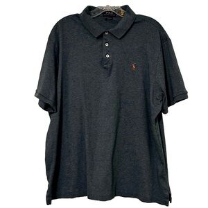 Polo Ralph Lauren Men’s XL Classic Fit Gray Cotton Polo Shirt Logo